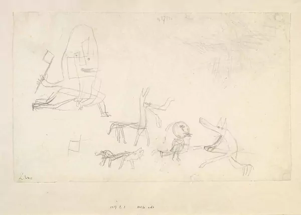Paul Klee — Hilfe naht — Galerie Kornfeld