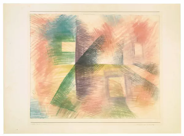 Paul Klee — Häuser am Kreuzweg — Galerie Kornfeld