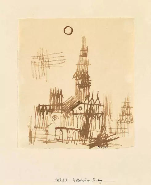 Paul Klee — Kathedrale von Pr.-burg — Galerie Kornfeld