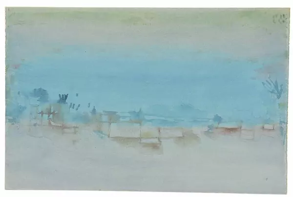 Paul Klee — Aegyptisches Dorf — Galerie Kornfeld
