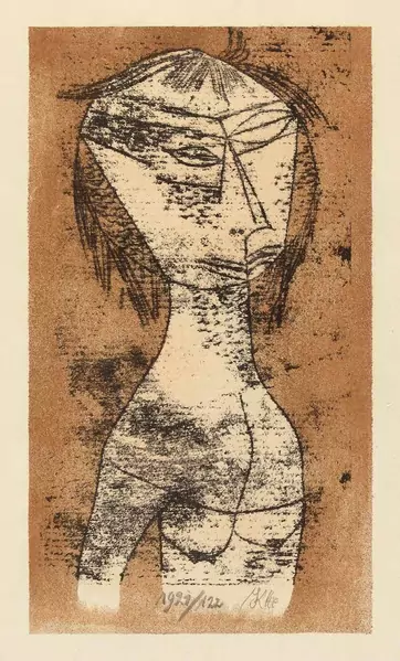 Paul Klee — Die Heilige vom inneren Licht — Galerie Kornfeld