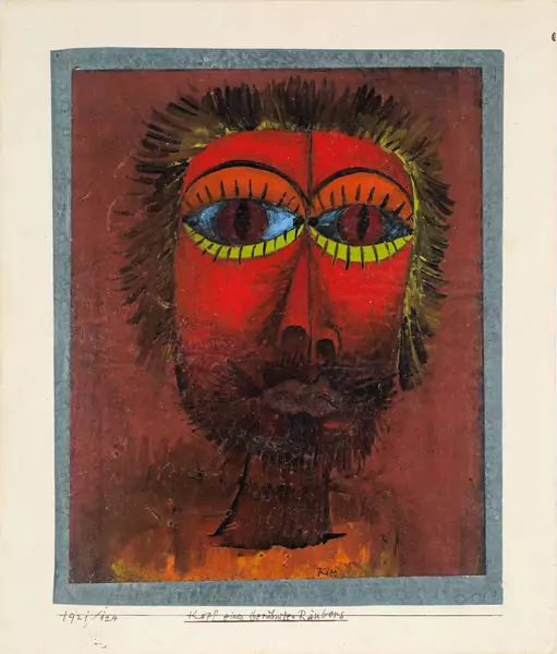 Paul Klee — Kopf eines berühmten Räubers — Galerie Kornfeld