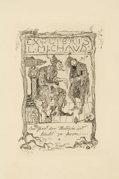 Ex Libris L. Michaud