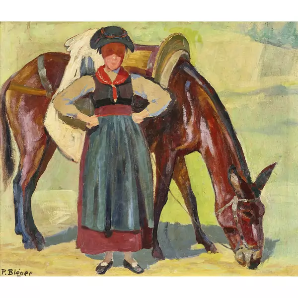 Valaisanne et mulet