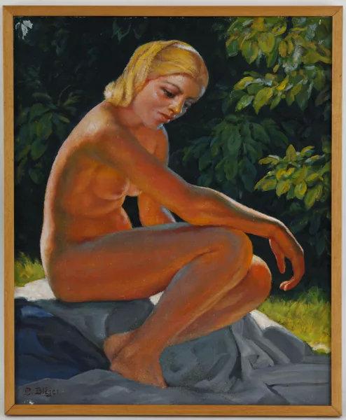 Paul Léon Bléger — Paul Léon Bléger (1889-1981), \\Nu féminin\\, huile