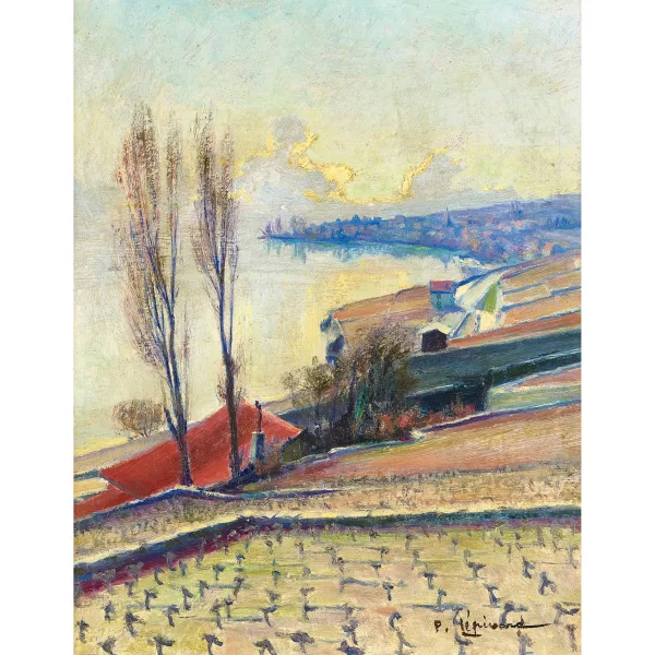 Paul Lépinard — Le Lavaux et le lac Léman.