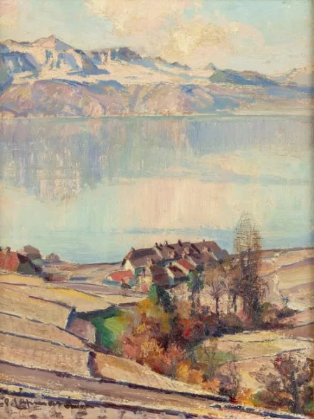 Paul Lépinard — Vue sur le lac Léman
