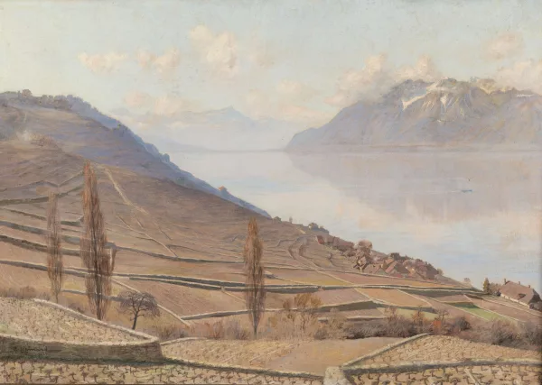 Paul Lépinard — Vue sur le lac, Lavaux 1926,