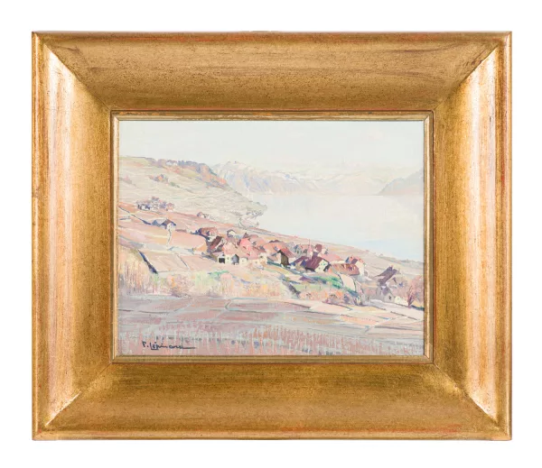 Paul Lépinard — Vue du lac depuis le Lavaux