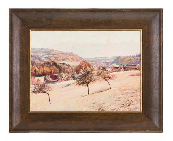 Paul Lépinard — Paysage de neige