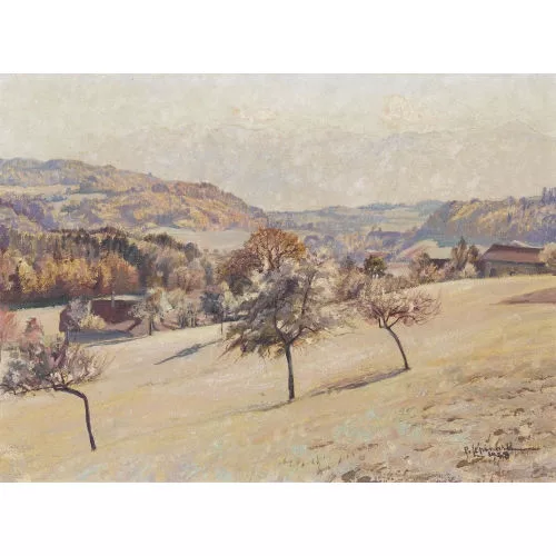 Paul Lépinard — Herbstliche Landschaft.