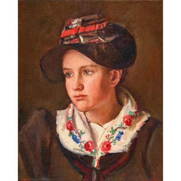 Paul Perrelet — "Jeune Valaisanne".