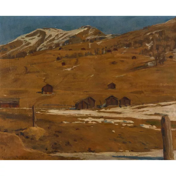 Paul Perrelet — Schneeschmelze.