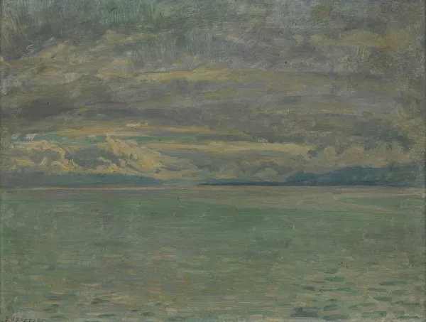 Paul Perrelet — Vue du lac