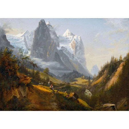 Sommerliche Ansichten vom Berner Oberland. Gegenstücke