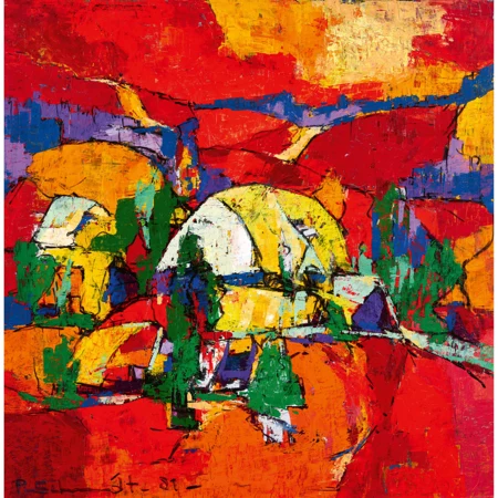 Bunte Emmentaler Landschaft