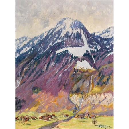 Herbstliche Berglandschaft