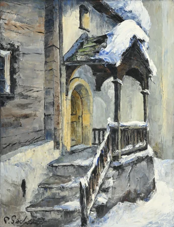 Porte d'église