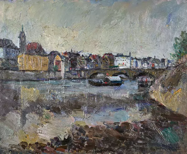 «Basel – Mittlere Brücke» – Paul Stöckli