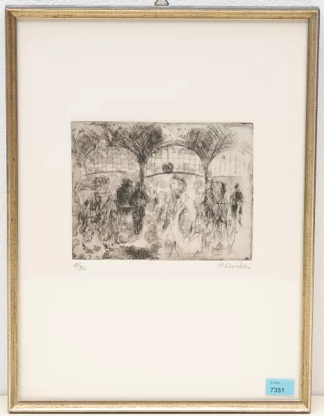 Paul Stöckli — Am Bahnhof