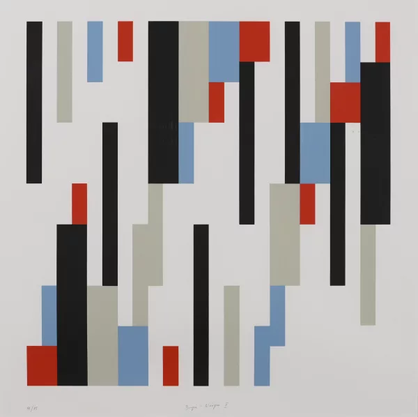 Paul Talman — 4 Blätter: Boogie Woogie I-IV