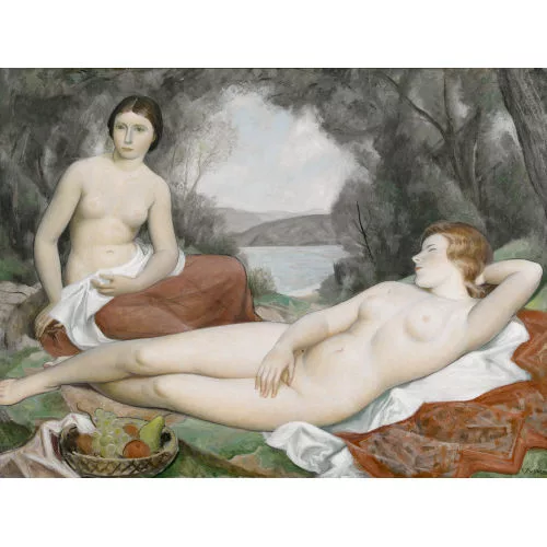 Paul Théophile Robert — "Baigneuses à la corbeille de fruits".