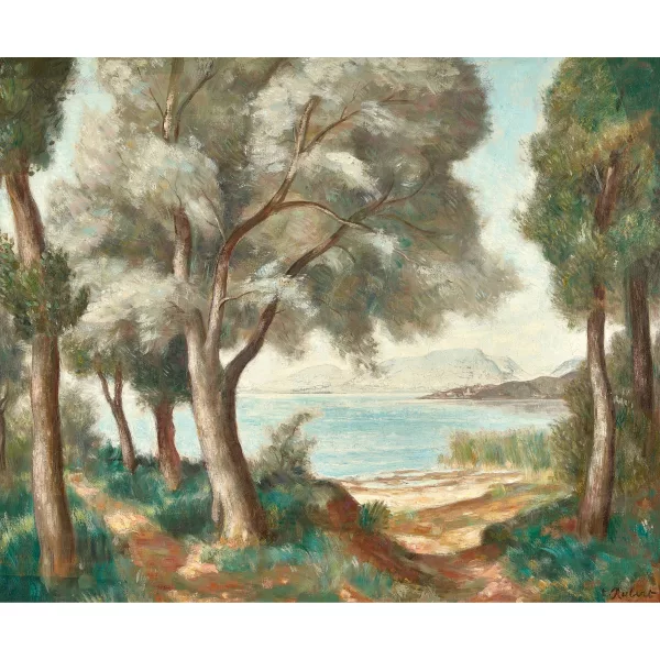 Paul Théophile Robert — Bord du Lac de Neuchâtel.