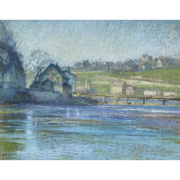 Paul Théophile Robert — Au bord de l'eau.