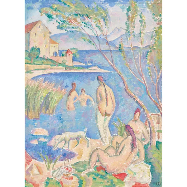 Paul Théophile Robert — Les baigneuses.