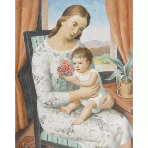 Paul Théophile Robert — "Jeune mère".