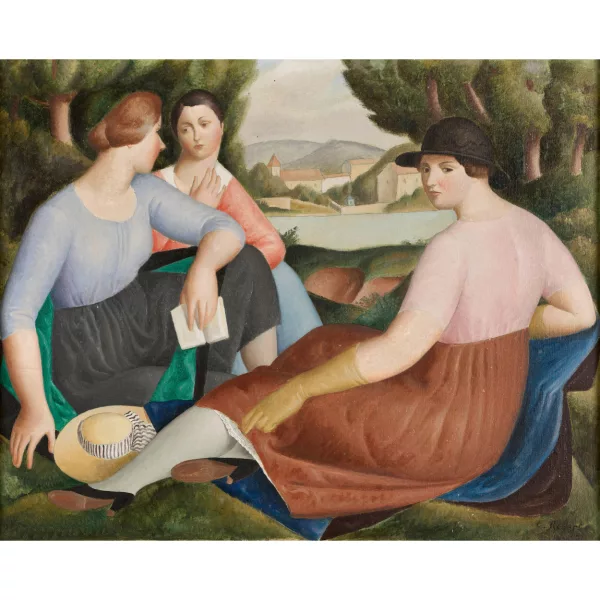 Paul Théophile Robert — "Les amies".