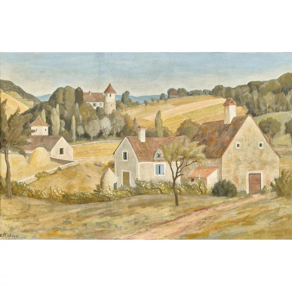 Paul Théophile Robert — "Paysage du Lot".