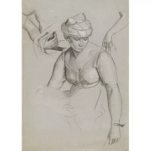 Paul Théophile Robert — "Femme au Turban".