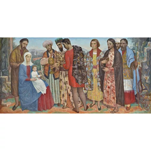 Paul Théophile Robert — "L′adoration des mages".