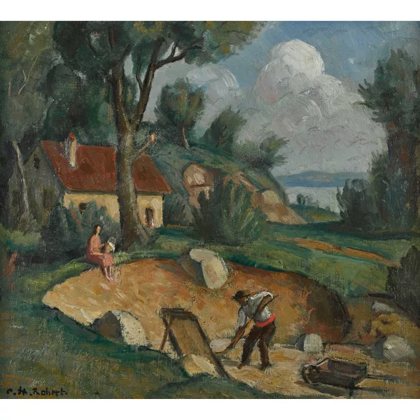 Paul Théophile Robert — "La Gravière".