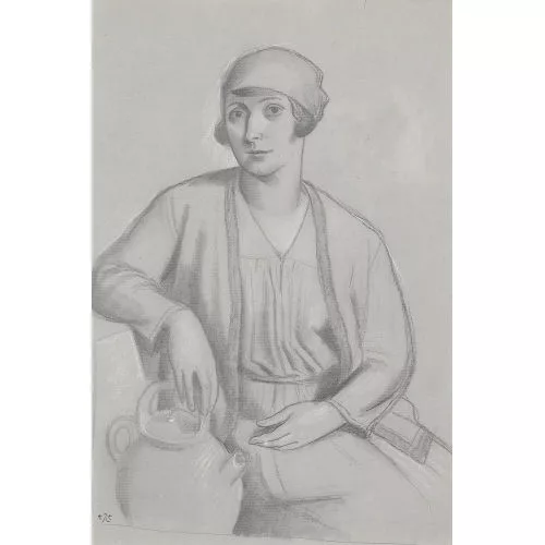 Paul Théophile Robert — "Femme à la cruche".