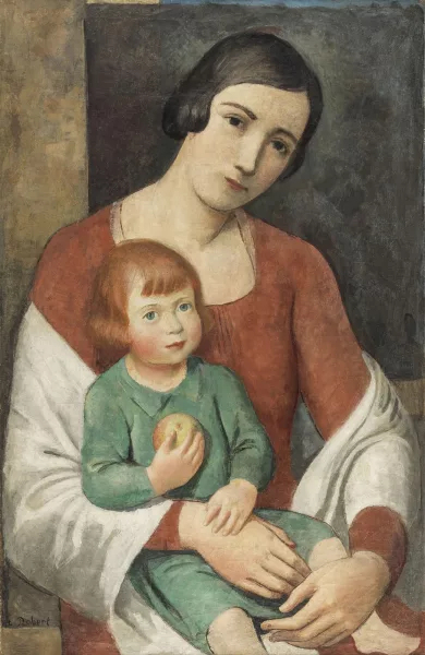 Paul Théophile Robert — Mère et enfant