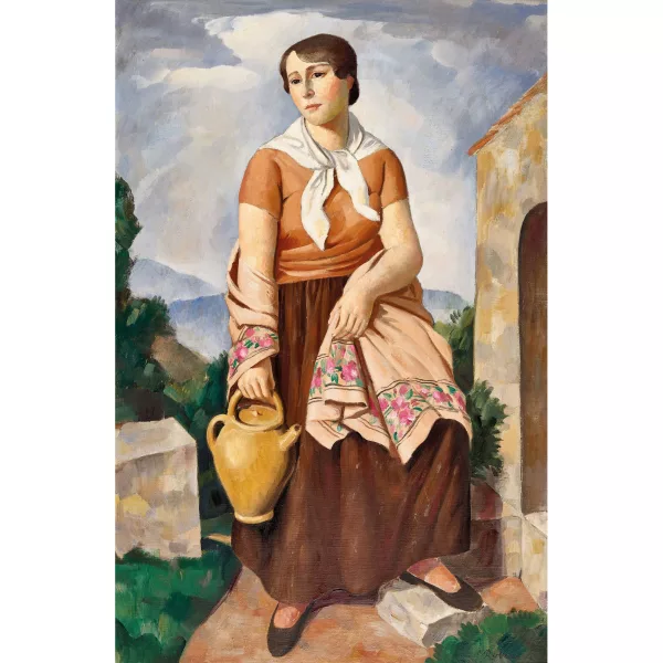 Paul Théophile Robert — "Paysanne au puits".