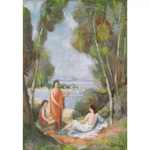 Paul Théophile Robert — Baigneuses.