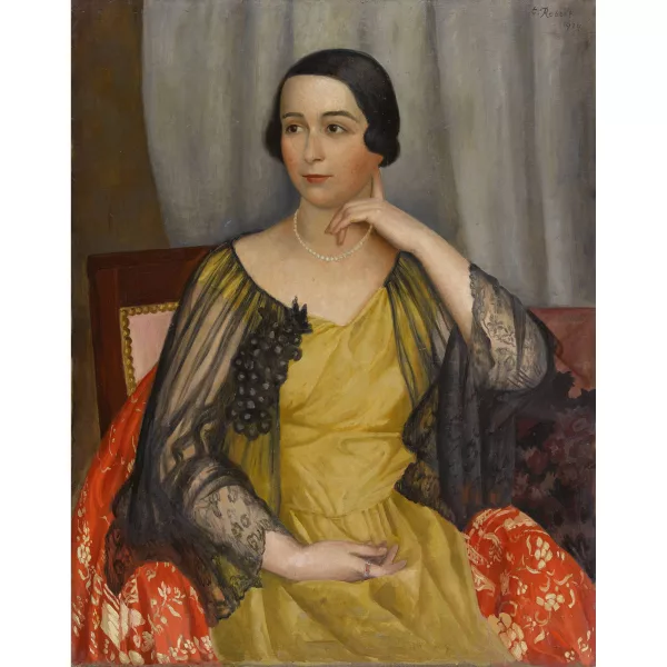 Paul Théophile Robert — Damenporträt.