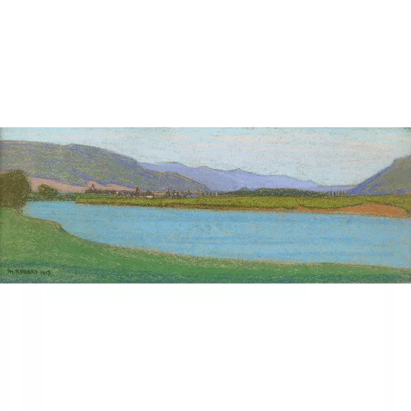 Paul Théophile Robert — Lac de Neuchâtel.