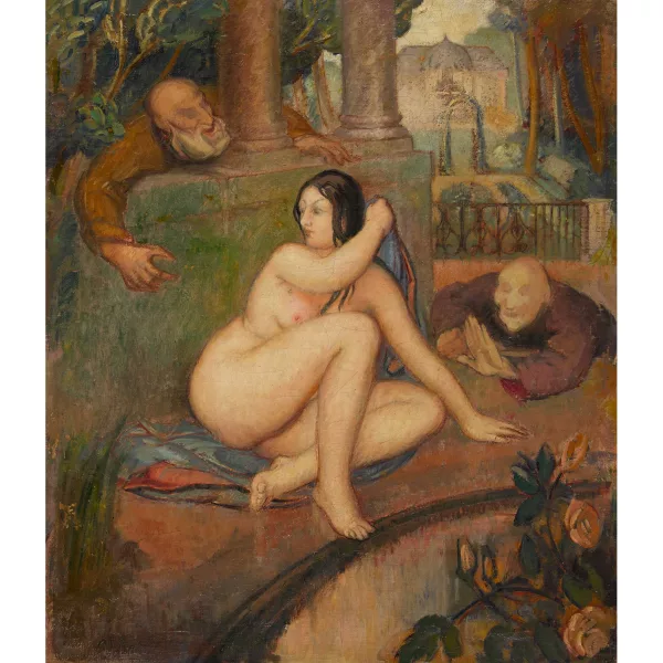 Paul Théophile Robert — Susanna und die beiden Alten.