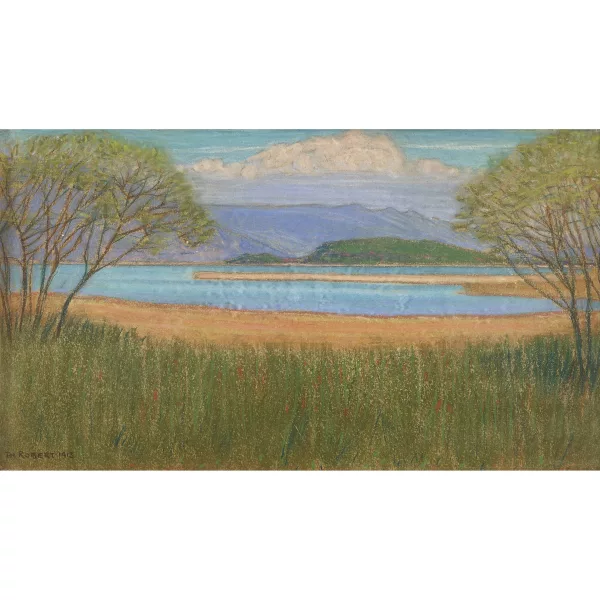 Paul Théophile Robert — Au Lac de Neuchâtel.