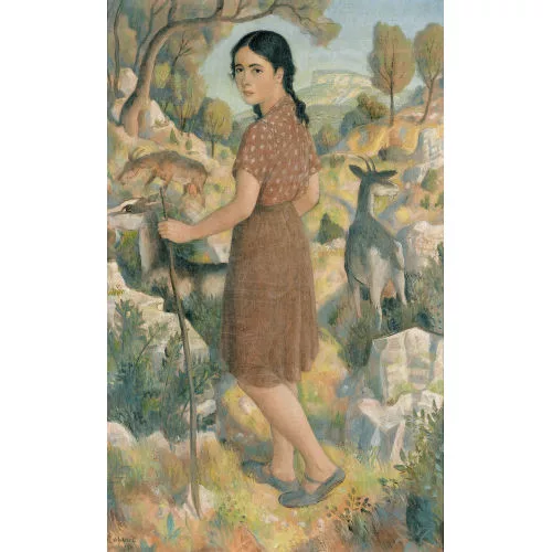 Paul Théophile Robert — "La chevrière".