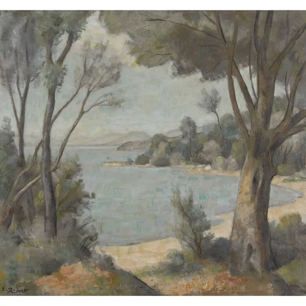 Paul Théophile Robert — Bord du Lac de Neuchâtel.