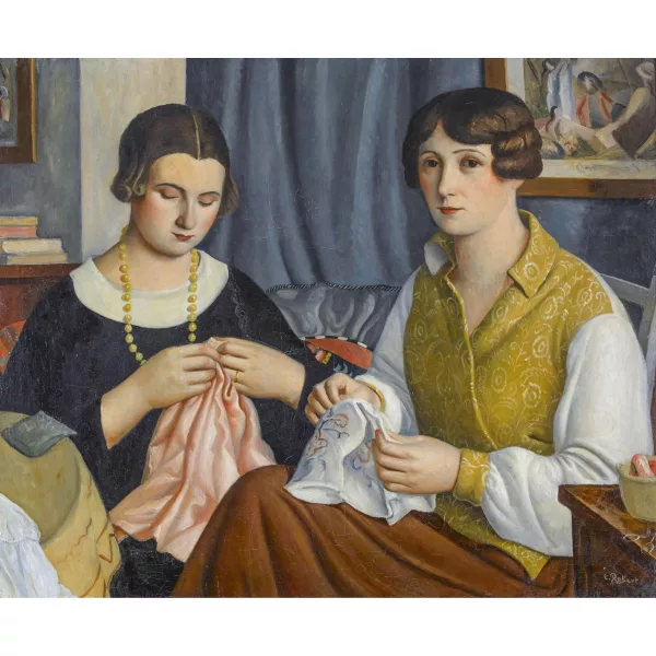 Paul Théophile Robert — "Les brodeuses".