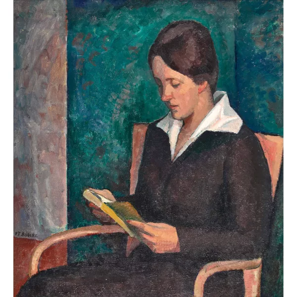 Paul Théophile Robert — Femme lisant.