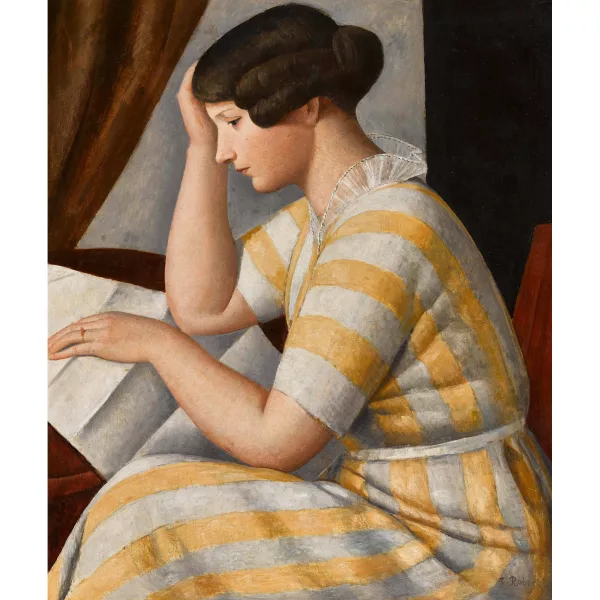 Paul Théophile Robert — "Liseuse".