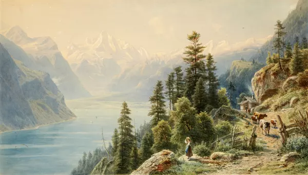 Blick auf Brienzersee