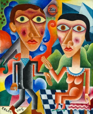 Paul Zoelly — Mann und Frau, 1923